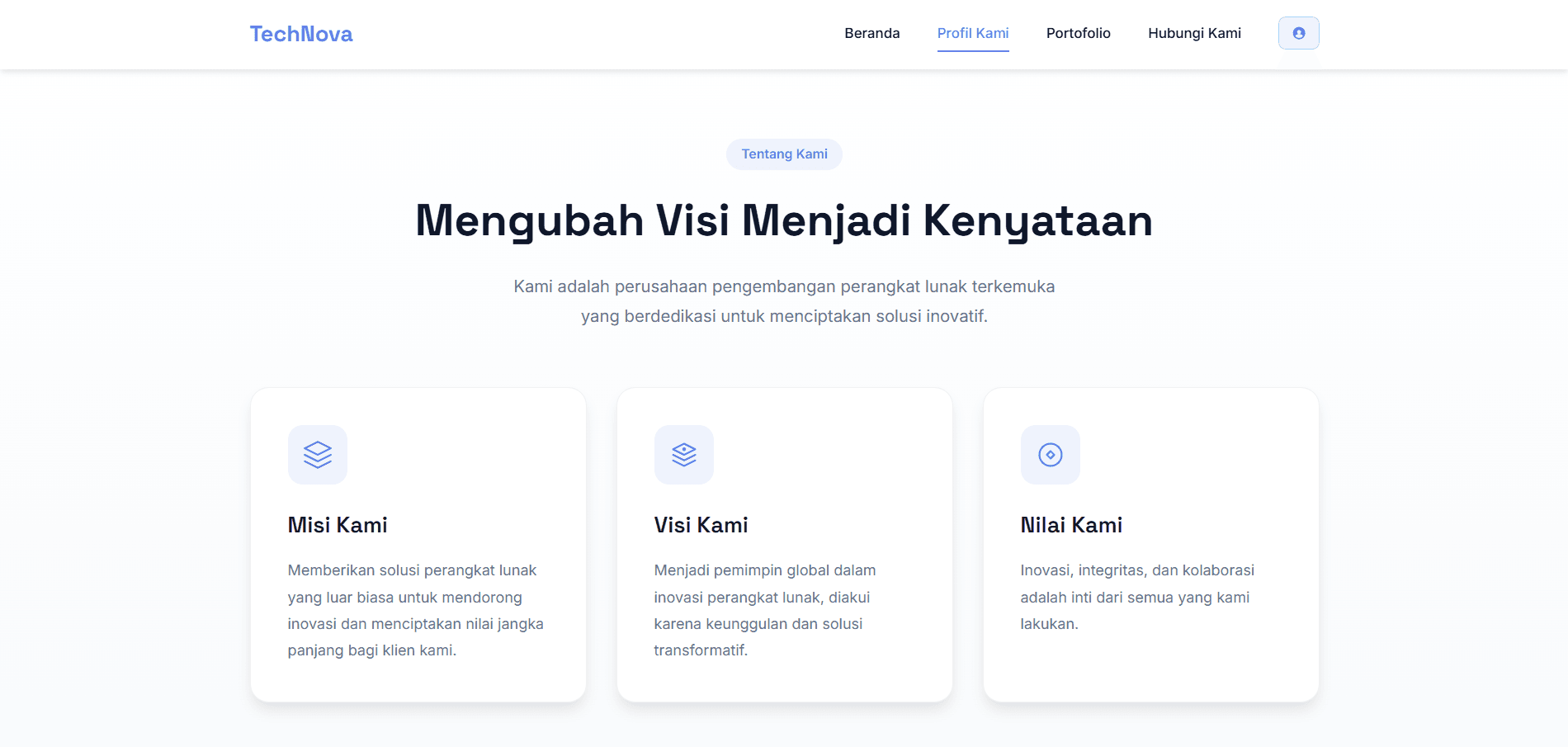 Corporate Website preview 1